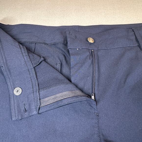 Ruby Rd. Bermuda Shorts Womens 20W Navy Blue Summer Stretch Lightweight - Picture 10 of 11